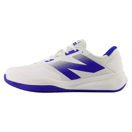 Men's FuelCell 796v4 D Width Tennis Shoes White and Blue Gemstone