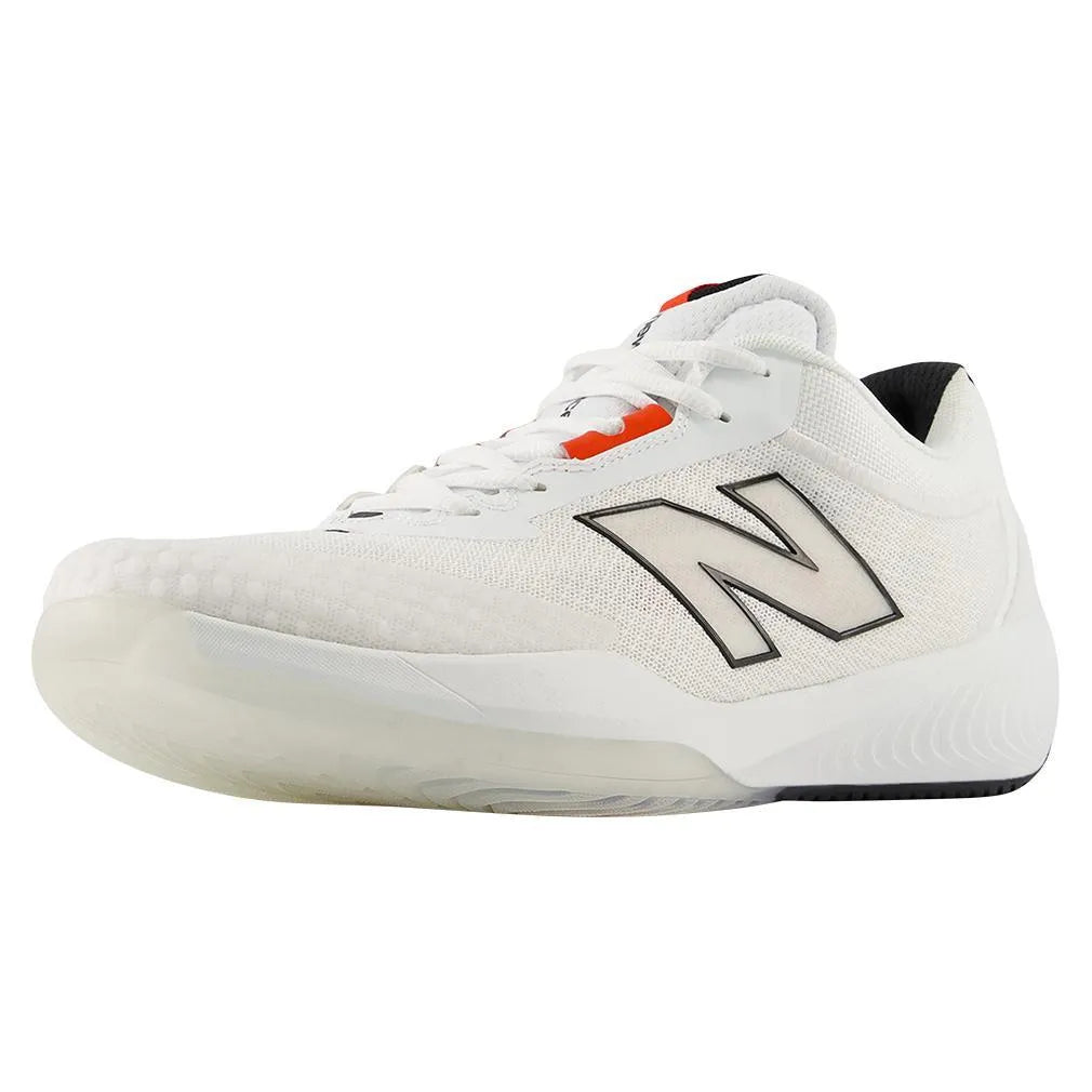 Men's FuelCell 996v6 2E Width Tennis Shoes White and Black