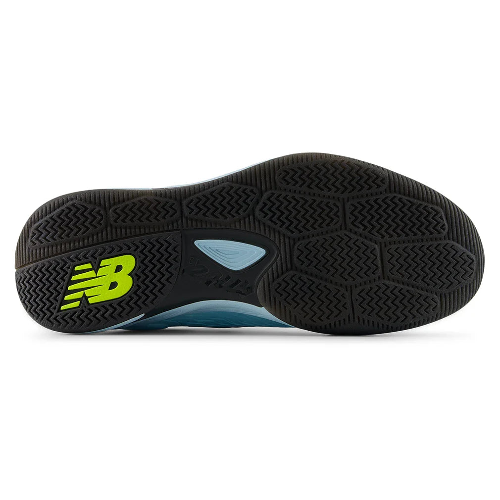 Men's Fresh Foam X CT-Rally v2 D Width Tennis Shoes Glint Blue and Black