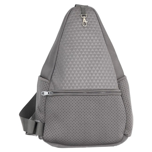 Women's Neoprene Pickleball Sling Bag Slate