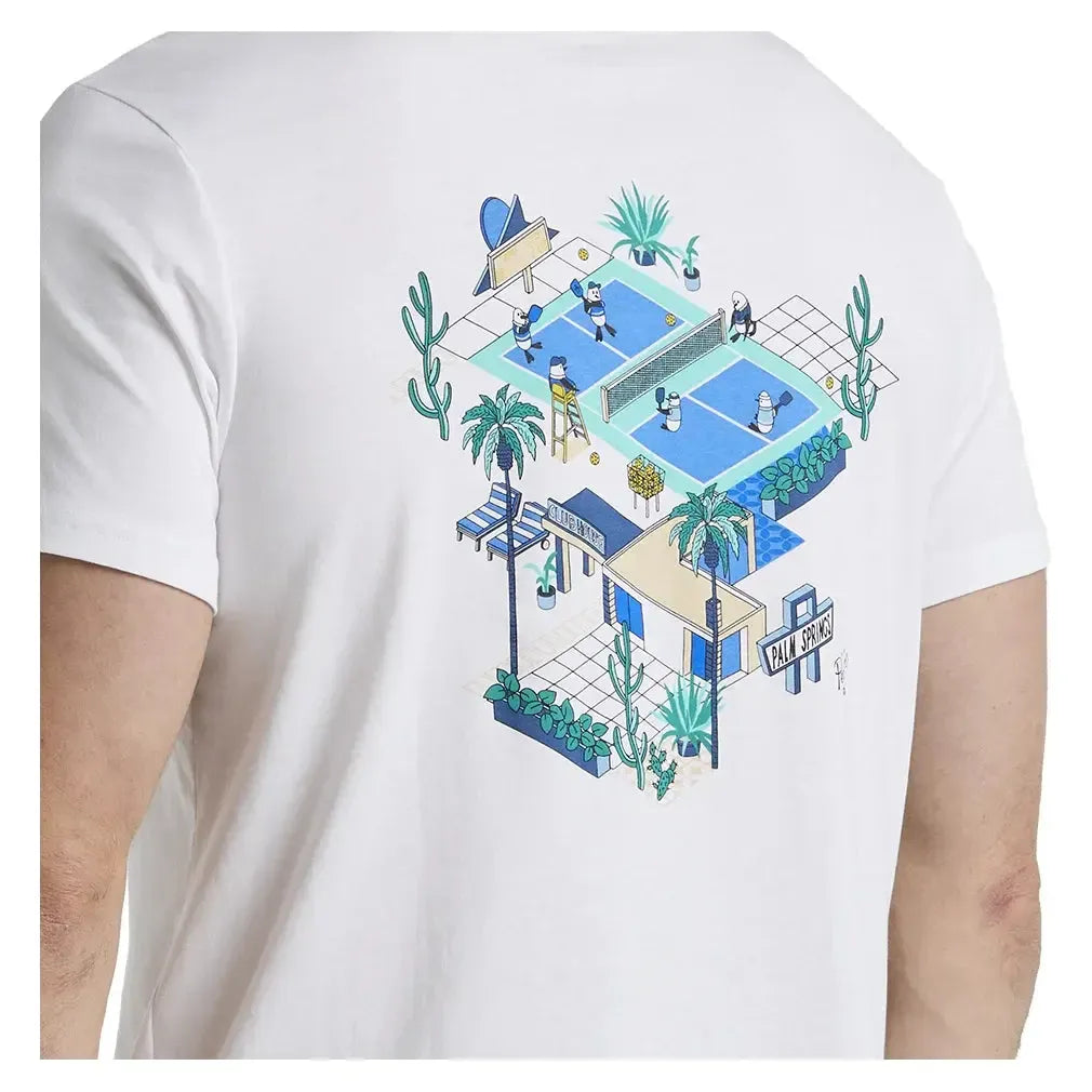 Men's Paddle DBL Graphic Tee Bright White
