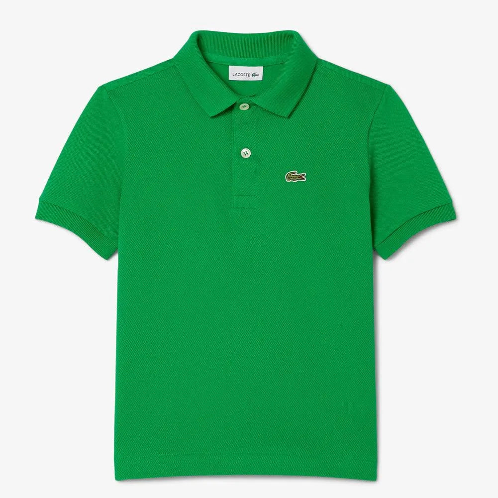 Boys' Regular Fit Petit Pique Tennis Polo
