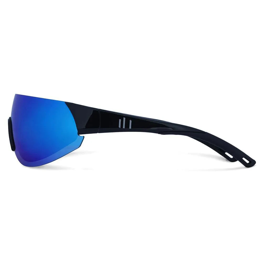 Shield Pickleball Eyewear White and Blue Flash
