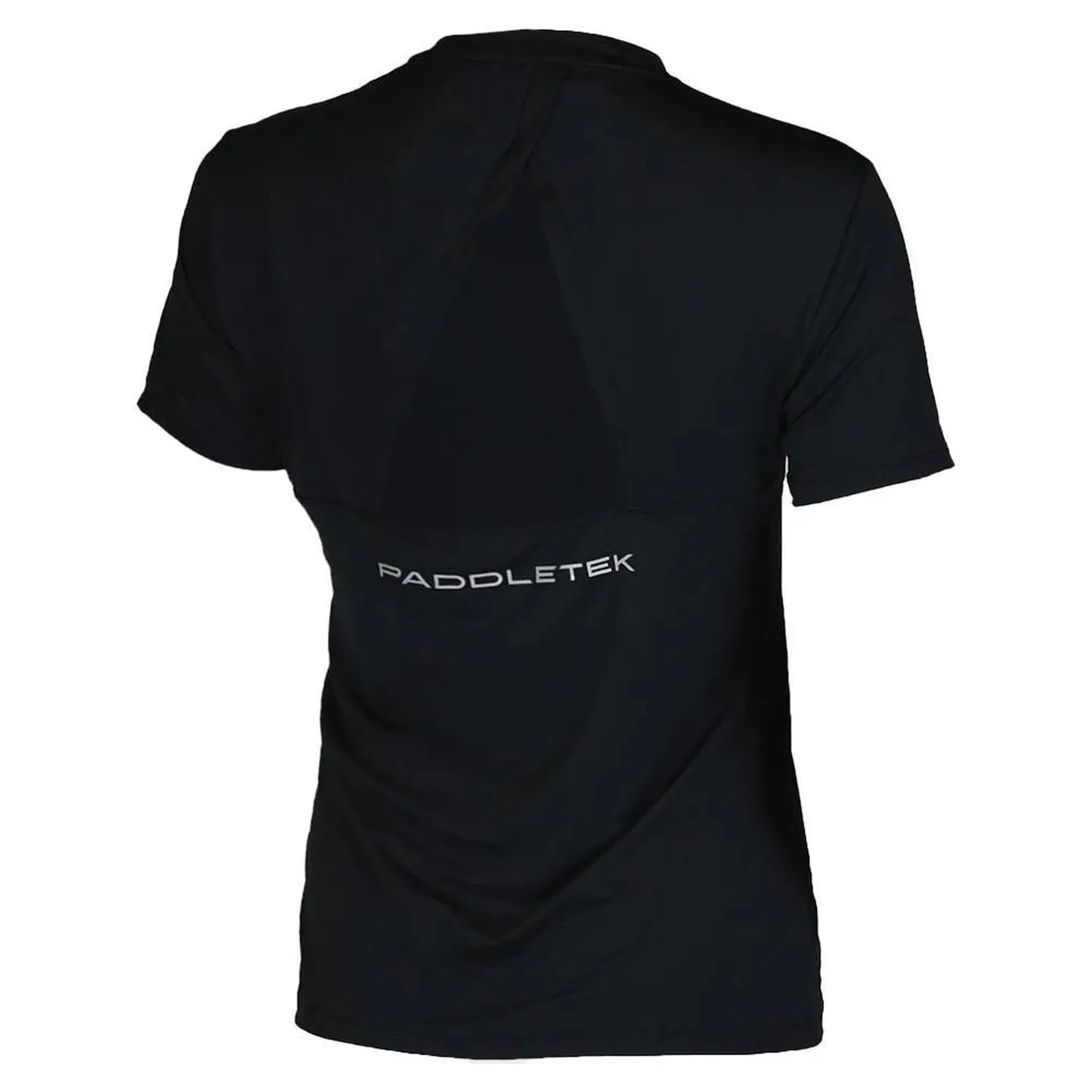Womens Short Sleeve Performance Top Black and Sleet