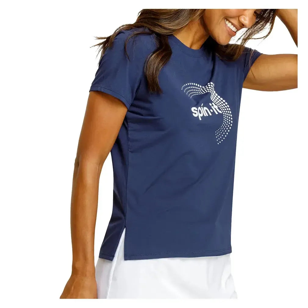 Women's Bijou Boxy Short Sleeve Pickleball Top