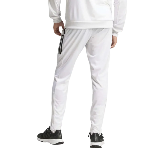 Pantalon Largo Adidas 3S Knit Blanco