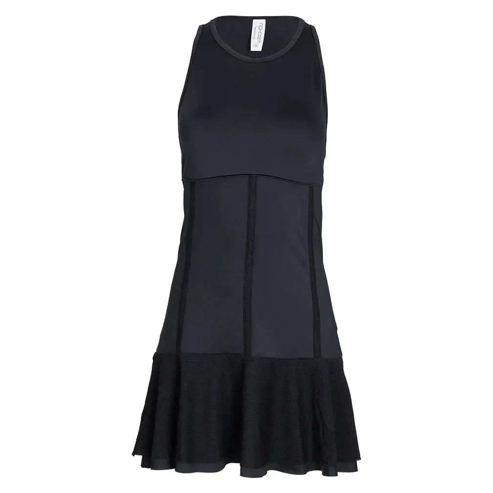 Women's Mai Tennis Dress Black-Apparel-Inphorm-S25003-002F25-Tennis Express