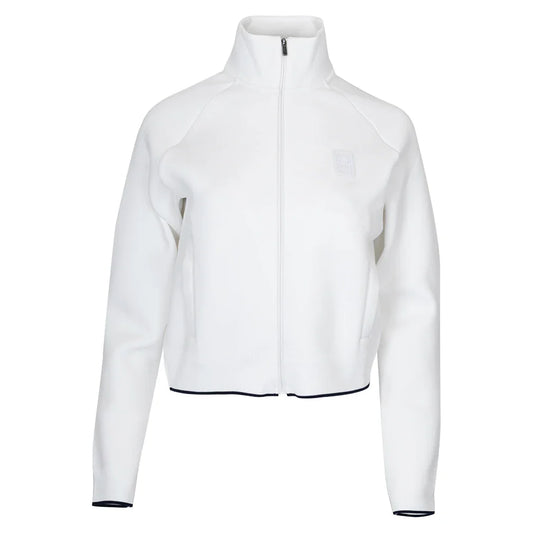 Women's Heritage Jersey Tennis Sweatshirt-Apparel-Lacoste-SF0228-001-Tennis Express