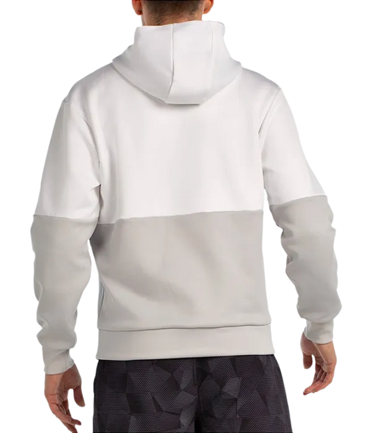 Sudadera Bullpadel Boyal White 2025