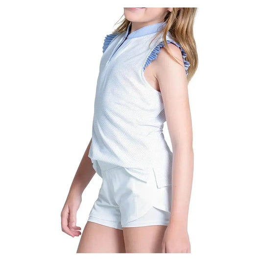 Girls' Lovely Pleat Tennis Tank Baby Lavender