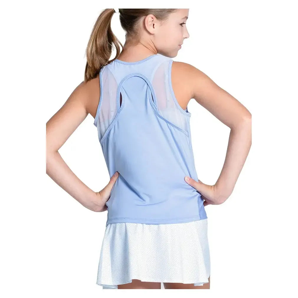 Girls' Shimmer Tennis Tank Baby Lavender