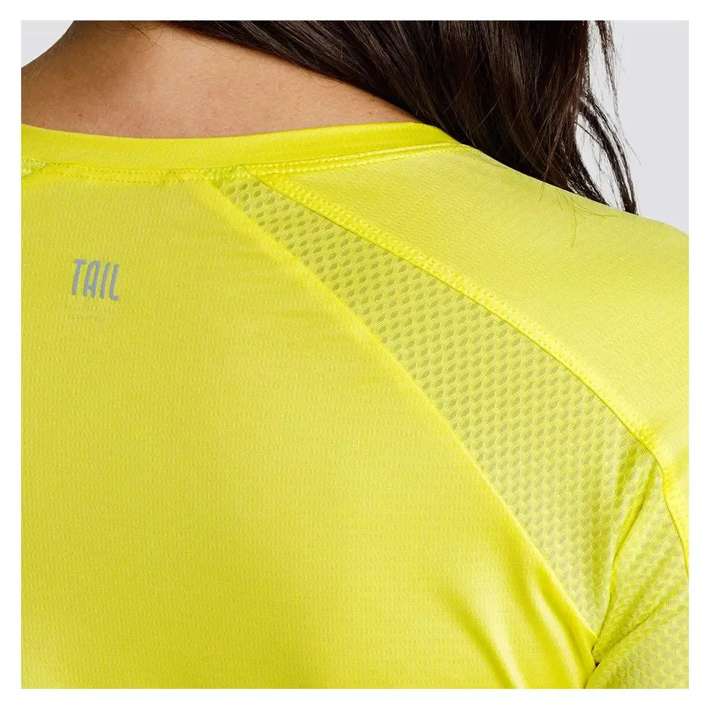 Women's Crystah Long Sleeve Tennis Top Sunglow