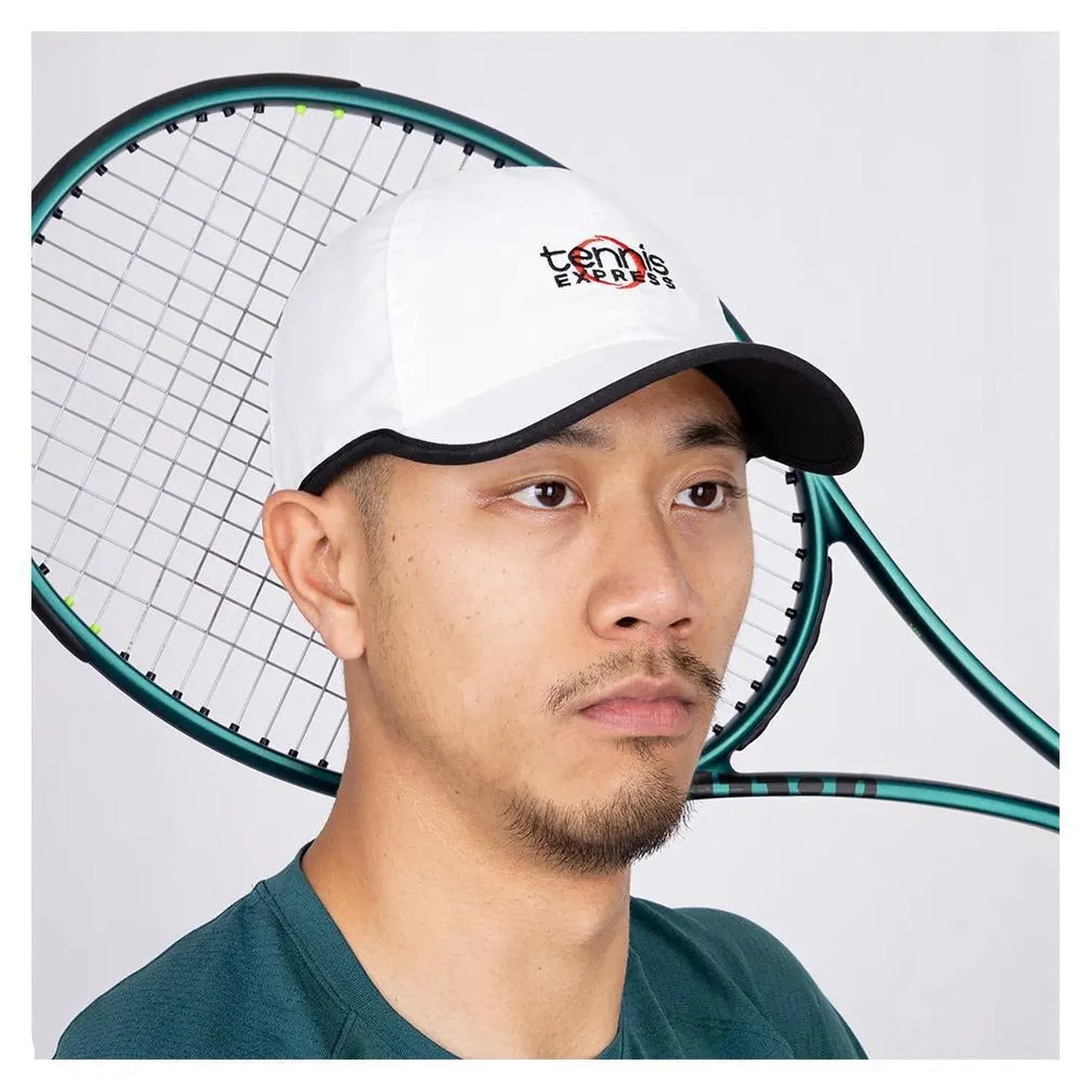 Unisex Featherlight Tennis Cap in White