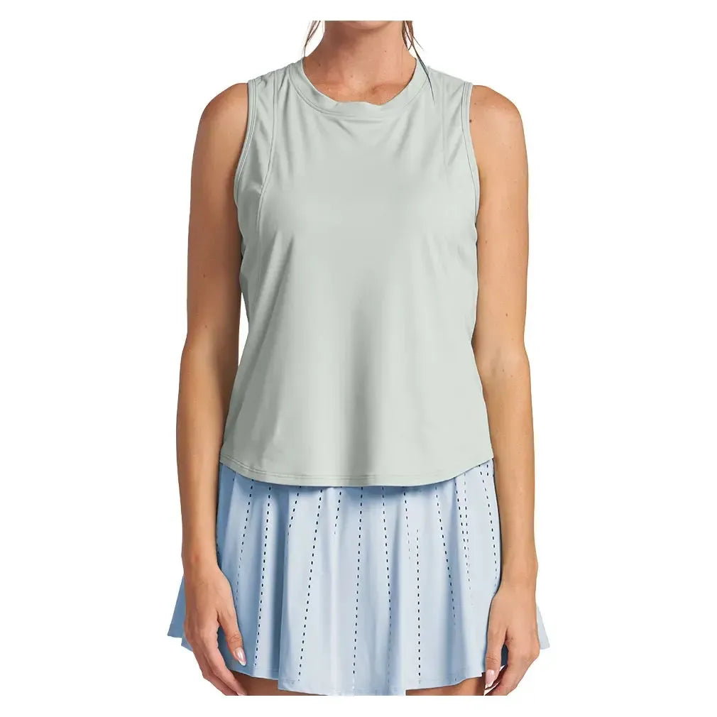 Women's Performance Tennis Tank Seafoam-Apparel-Thrive Societe-TK4022120-SEAU25-Tennis Express