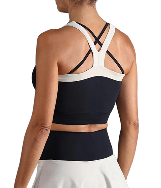 Top Endless Crop Black Golden 2025
