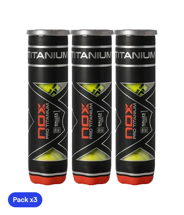 Balls NOX Pro Titanium (x4)(Pack x3)