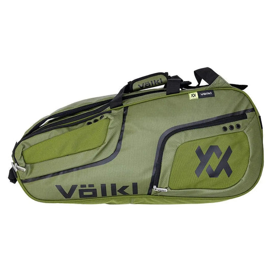 Primo 6 Pack Tennis Bag Army Green and Black