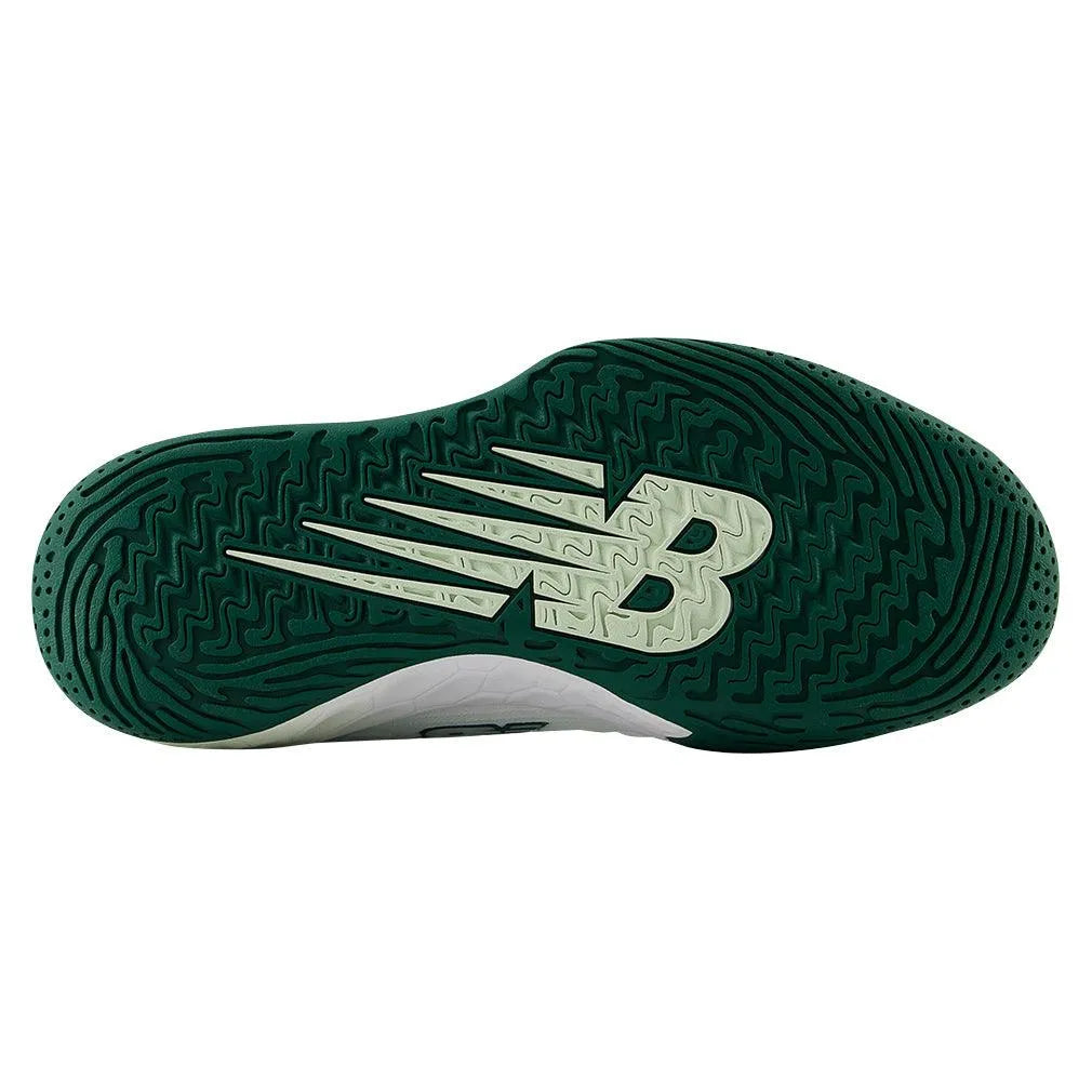 Women's Fresh Foam X CT-Rally D Width Tennis Shoes White and Marsh Green