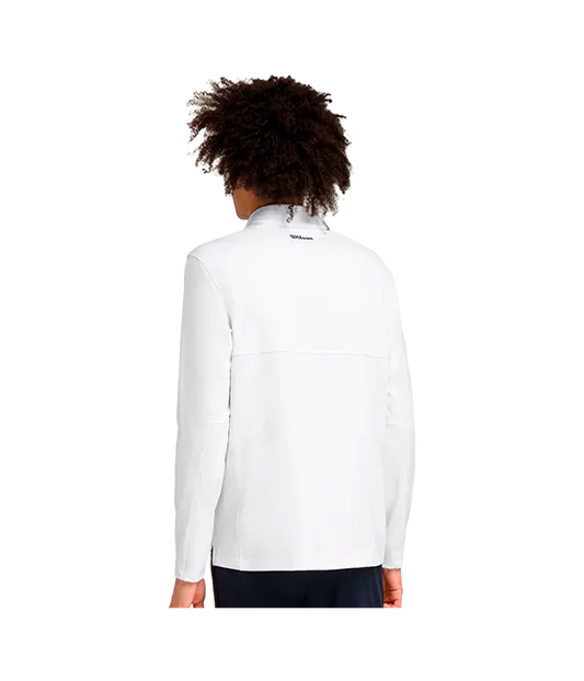 Sudadera Wilson Elevate Performance White 2025