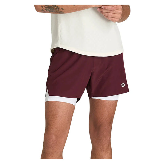 Men's Tournament Unlined 7 Inch Tennis Short Port Royale