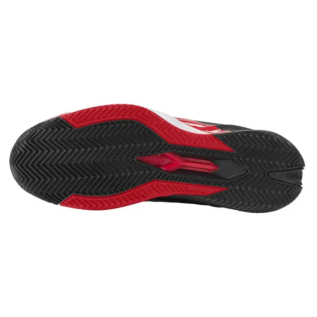 Men's Rush Pro 4.5 Clay Tennis Shoes Black and Infrared
