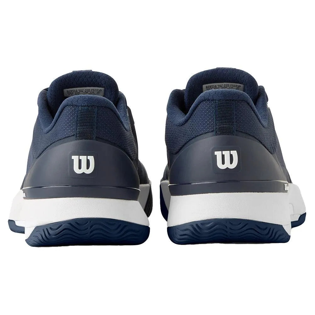 Women's Intrigue Tour Clay Tennis Shoes Navy Blazer and White