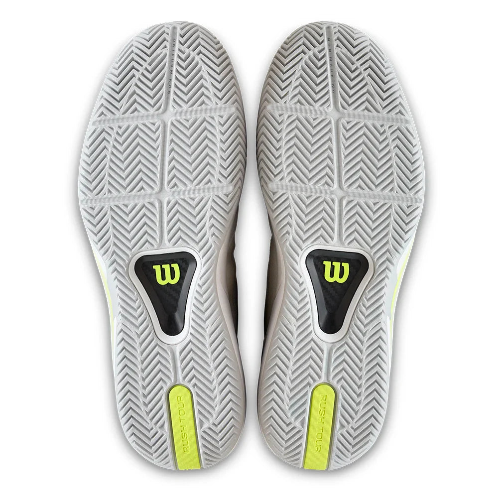 Men's Rush Tour 5 Tennis Shoes White and Deja Vu Blue