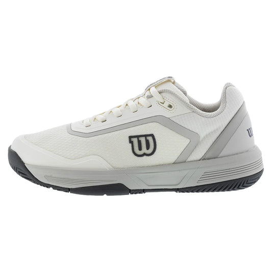Women's CourtGlide Tennis Shoes White and Lunar Rock