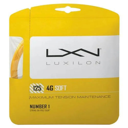 4G Soft 125/17G Tennis String Gold