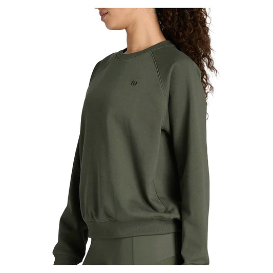 Women's Classic Long Sleeve Tennis Crew Grape Leaf