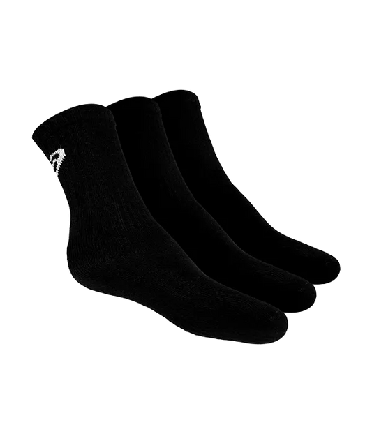 Socks Asics Crew (Pack x 3) Negro