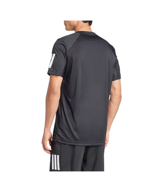 Camiseta Adidas Club 3STR Negro 2025