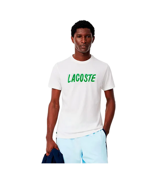 Camiseta Lacoste Ultra Dry White 2025