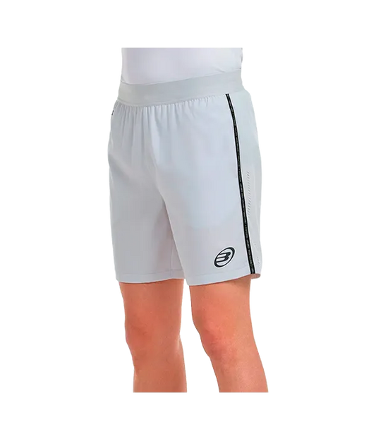 Pantalón Corto Bullpadel Maceda Gris Perla 2025