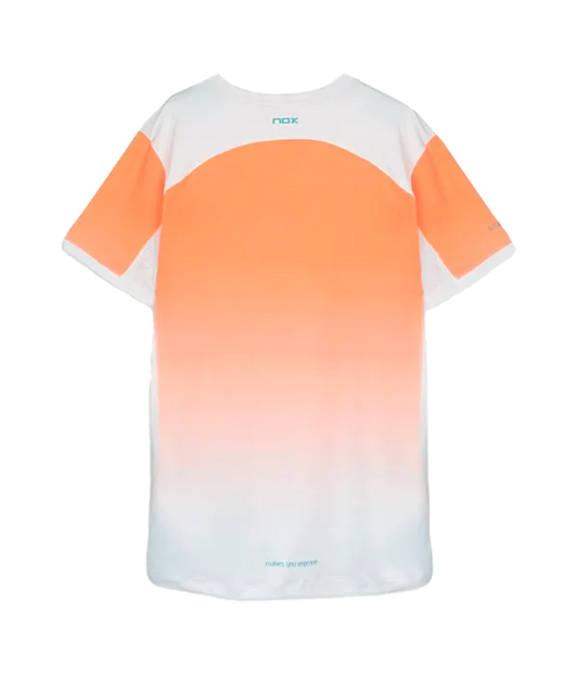Camiseta NOX Pro Mock Orange Degraded 2025