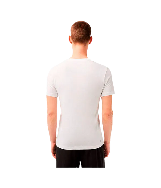 Camiseta Lacoste Sport Regular Fit Blanco
