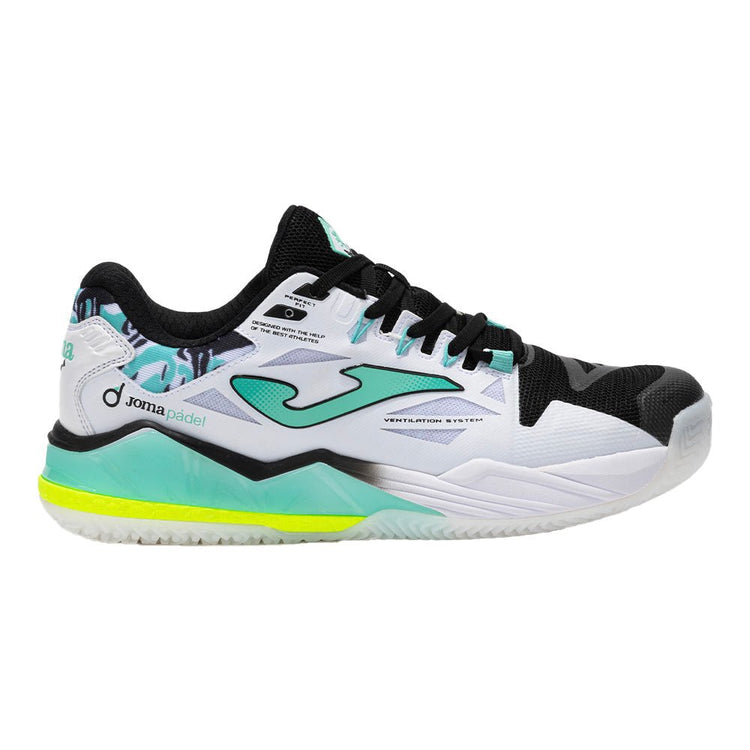 JOMA SPIN MEN 2542 White 2025 Padel shoes Padel Shoes Joma