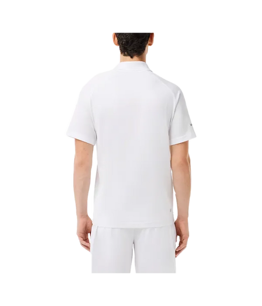 Polo Lacoste White Daniil Medvedev