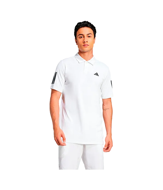 Polo Adidas Club 3STR White 2025