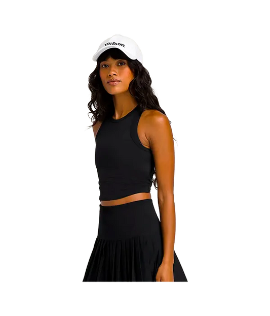 Camiseta Tirantes Wilson Fieldhouse Lite Mujer Negro 2025