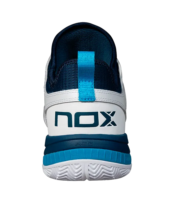 Padel Shoes NOX Nerbo White/Swedish Blue