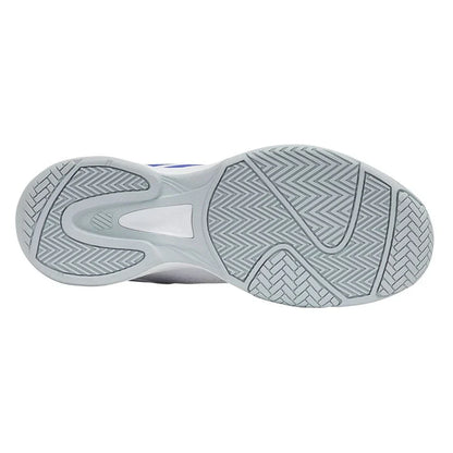 Men's Court Express 2 Tennis Shoes White and Dazzling Blue