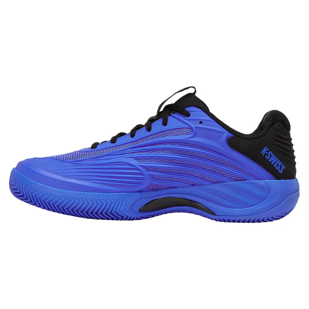 Men's Hypercourt Express 3 Clay Tennis Shoes Dazzling Blue and Black