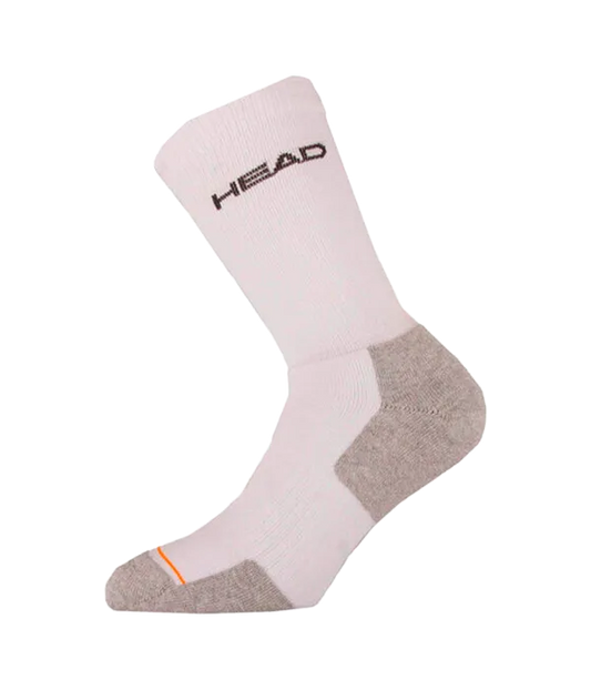 Socks HEAD Performance Crew Blanco/Gris 2025