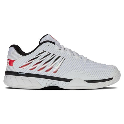 Men's Hypercourt Express 2 Tennis Shoes White and Black