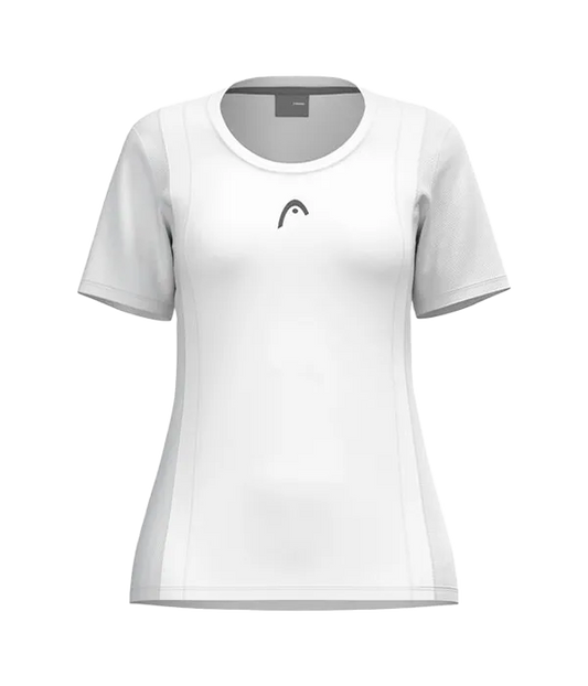 Camiseta HEAD Club 25 Tech Mujer White 2025