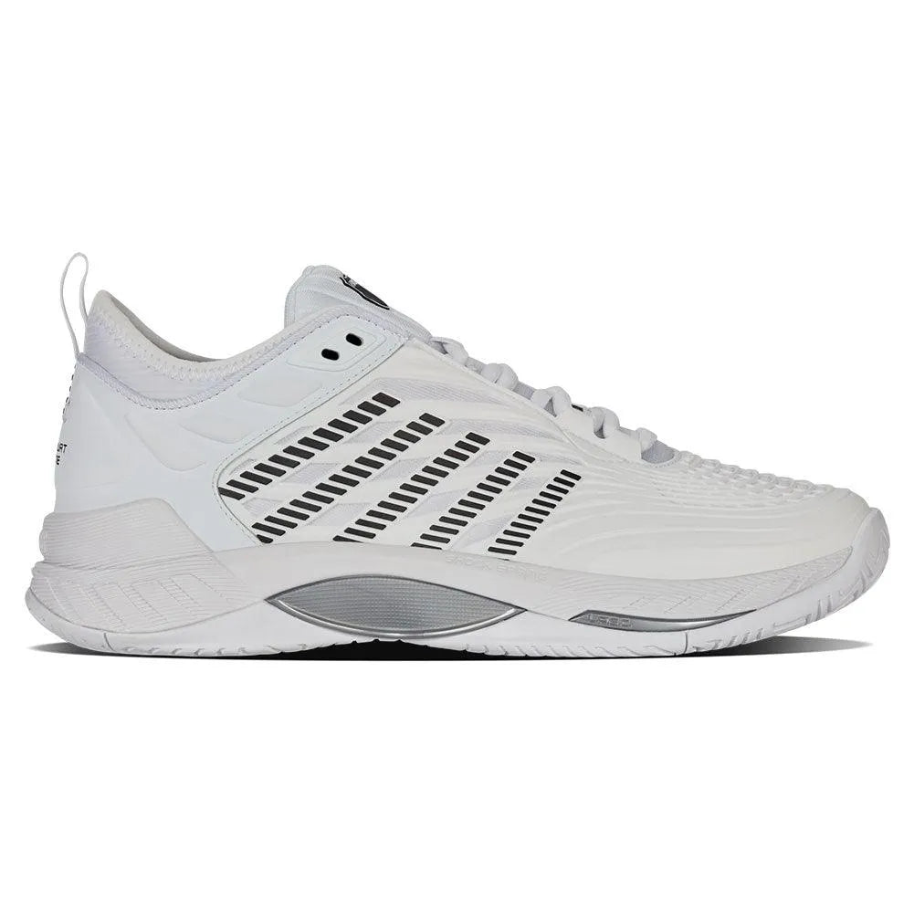 Men's Hypercourt Supreme 2 Tennis Shoes White and Black