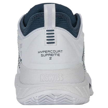 Men's Hypercourt Supreme 2 Tennis Shoes White and Stargazer