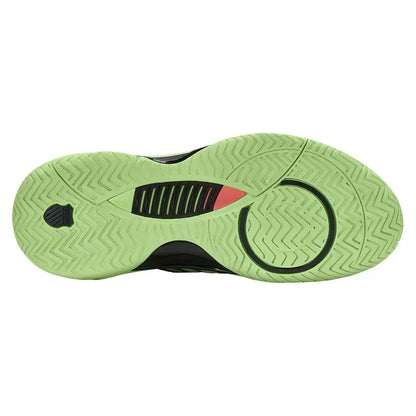 Men's Hypercourt Supreme 2 Tennis Shoes Soft Neon Green and Black