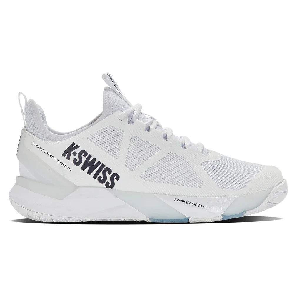 Men's K-Frame Speed Rublo Tennis Shoes White and Peacoat